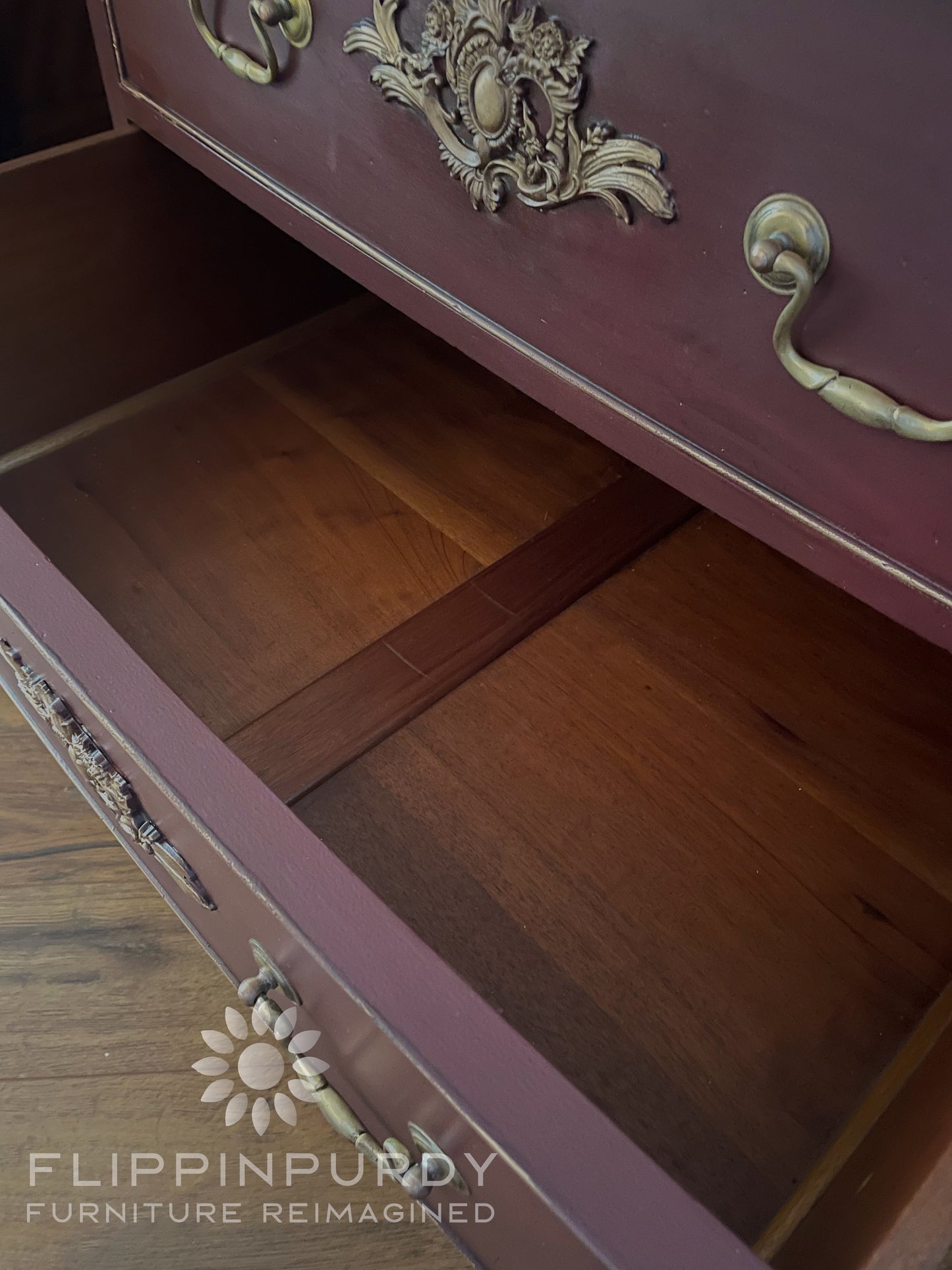 Antique Solid Wood Buffet