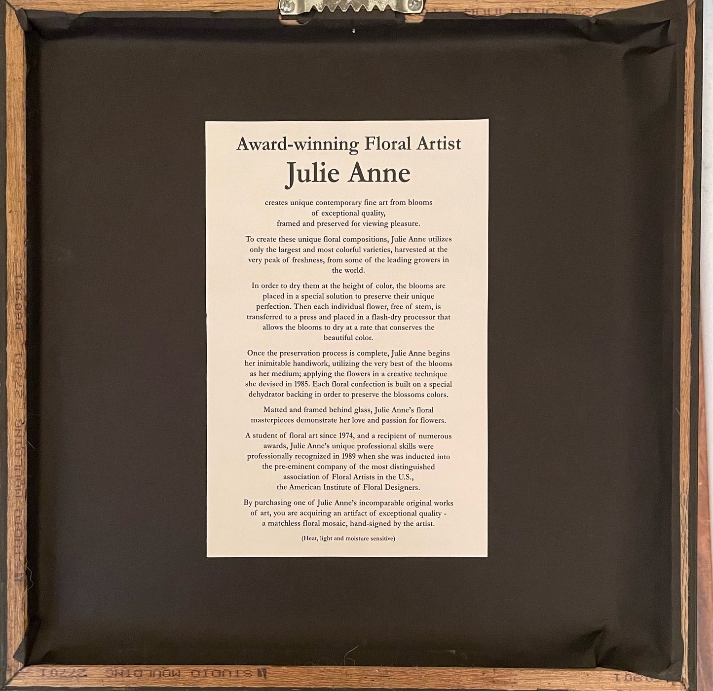 Julie Anne Yellow & Red Floral