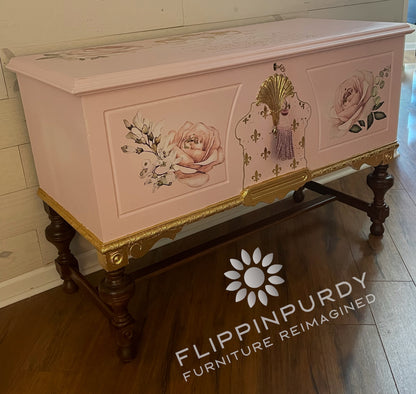 1960’s Caswell-Runyan Cedar Blanket Chest