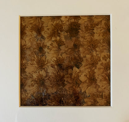 Julie Anne Floral Artwork in Golden Yellows