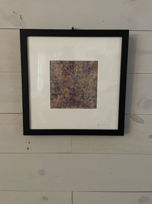 Julie Anne Pink & Purple Floral Art