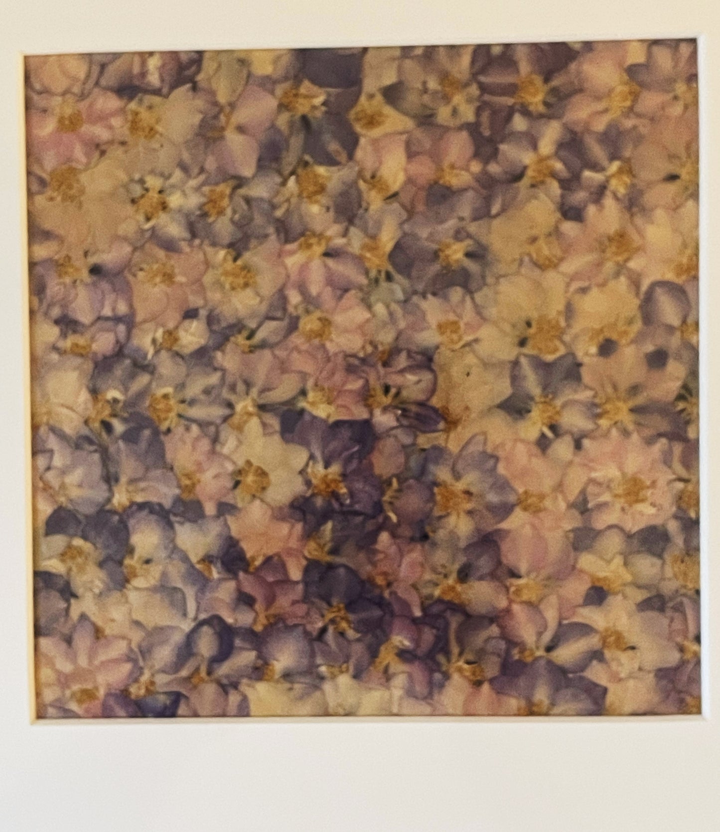 Julie Anne Pink & Purple Floral Art