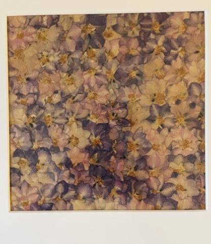 Julie Anne Pink & Purple Floral Art
