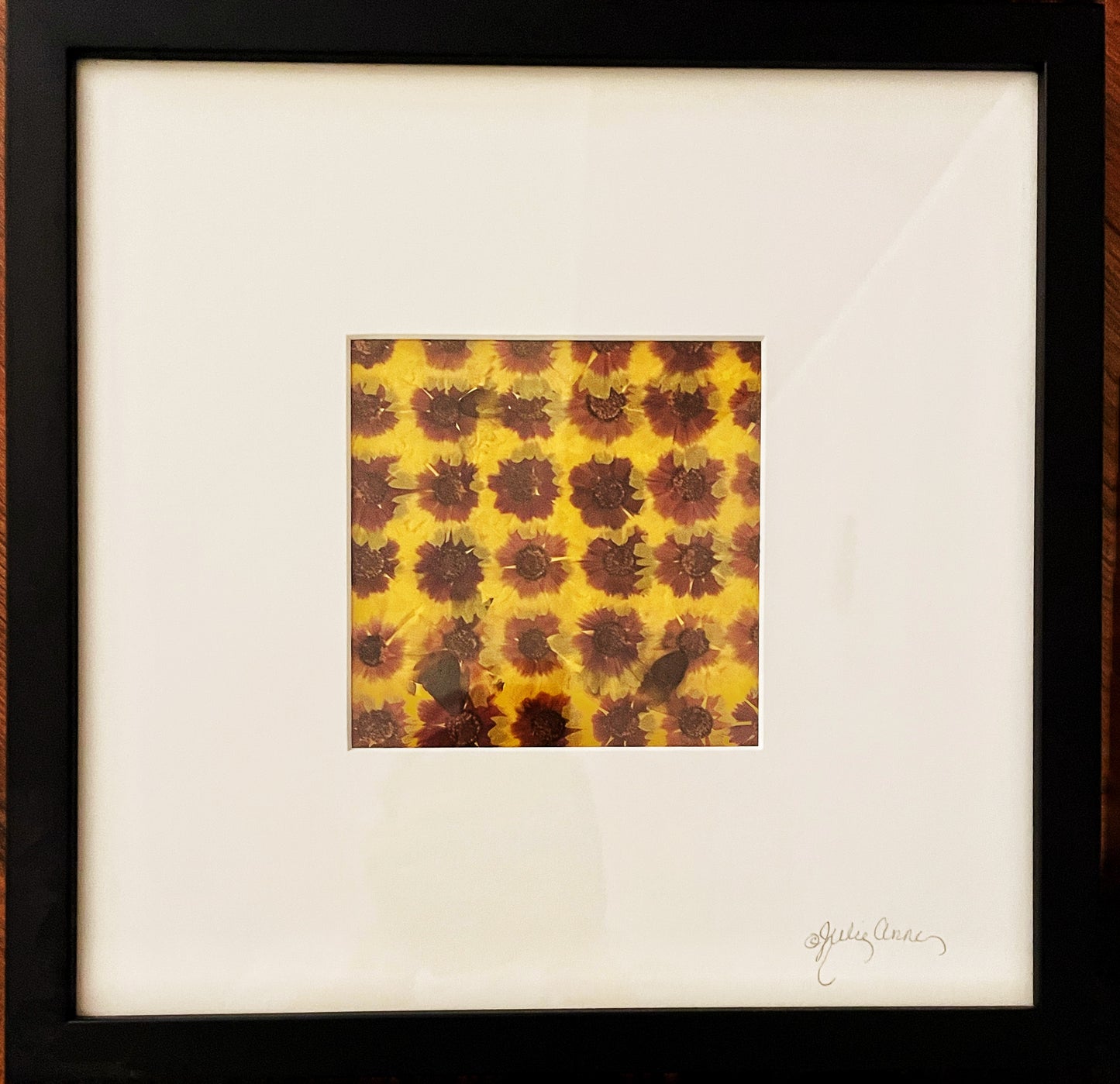 Julie Anne Yellow & Red Floral