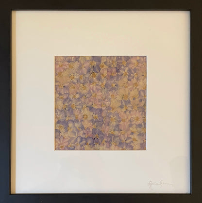 Julie Anne Pink & Purple Floral Art