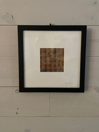 Julie Anne Floral Artwork in Golden Yellows