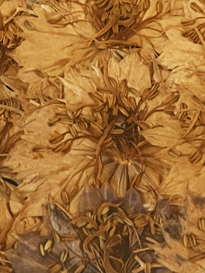 Julie Anne Floral Artwork in Golden Yellows